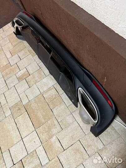Дифузор и насадки mercedes GLE w166
