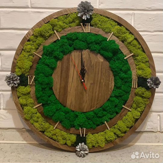 Картины, озеленение мхом