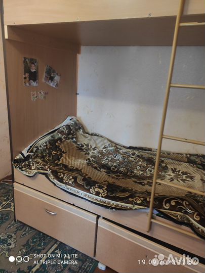 Двухъярусная кровать бу