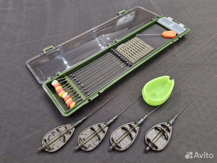 Карповый монтаж Флэт метод фидер - Flat feeder 2