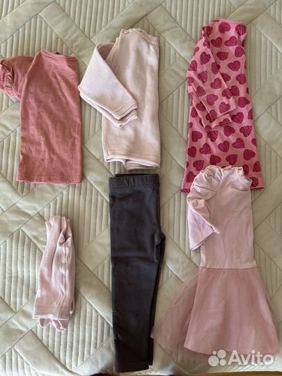 Пакет фирменной одежды на девочку 86