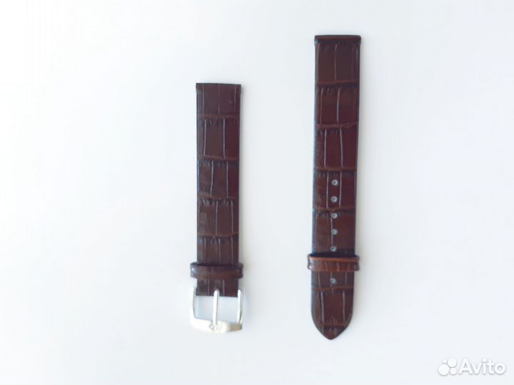 Новый ремешок для часов из крокодиловой кожи