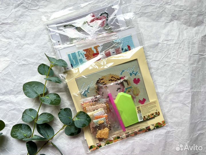 Алмазная вышивка набор 3 шт картина