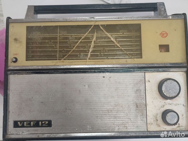 Радиоприемник СССР вэф -12