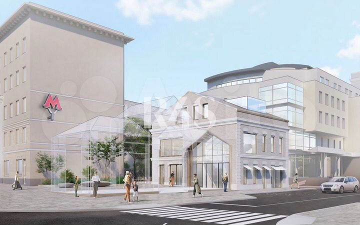 Продажа здания на Павелецкой, 520.3 м²