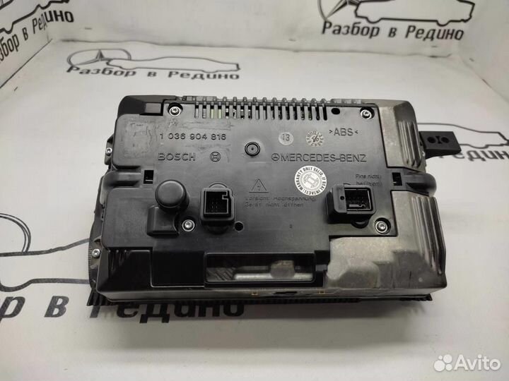 Монитор w221 S-class 642.930 09.2007