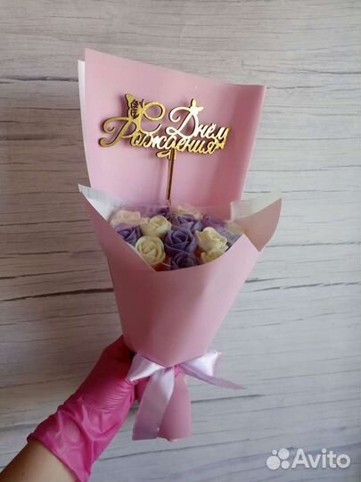 Букет из шоколадных роз подарок на