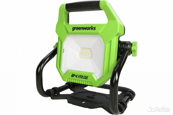 Фонарь аккумуляторный greenworks G24WL светодиодны