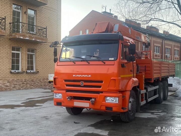 КАМАЗ 65115 с КМУ, 2021