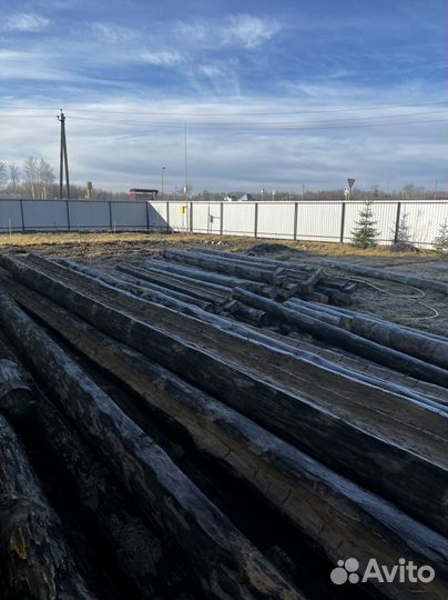 Сруб бани разобранный новый