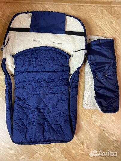 Зимний конверт в коляску