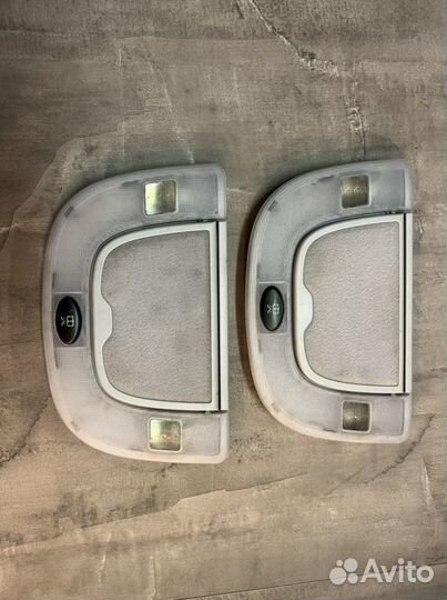 Задние плафоны потолка w220