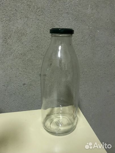 Бутылка/банка стеклянная с крышкой, 0.75 л