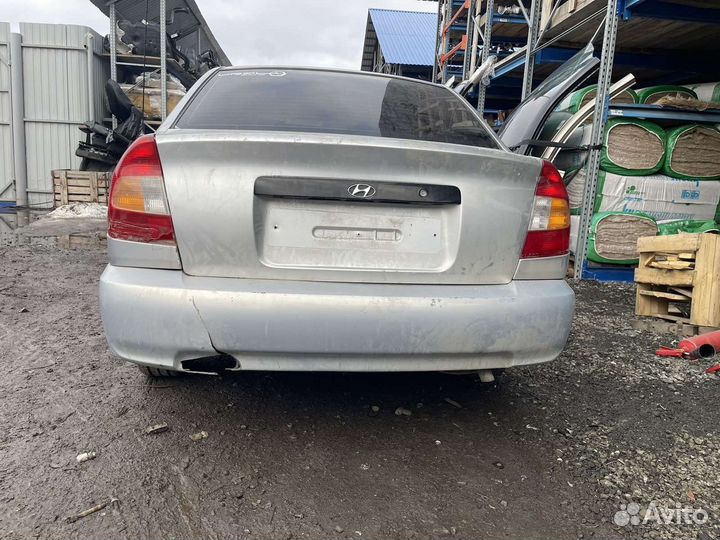 Hyundai accent 2009 МКПП разбор