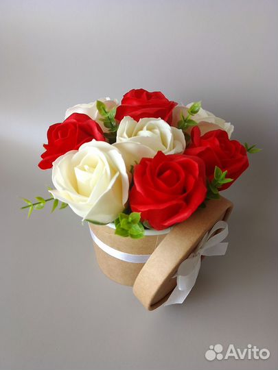 Букет из мыльных роз. Подарок