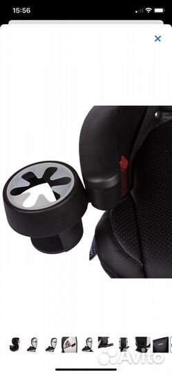 Детское автокресло babyton comfort fix eco black