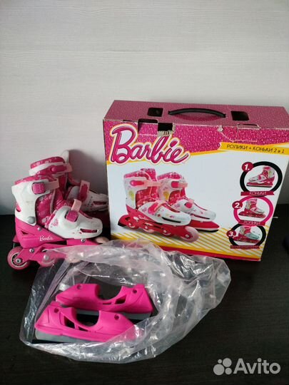 Ролики-коньки 2 в 1