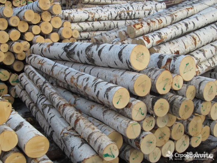 Брус, березовые доски