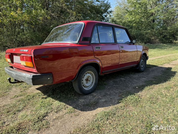 ВАЗ 2107 1.5 МТ, 1997, 105 337 км