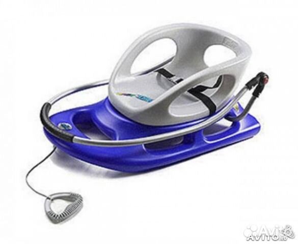 Санки snow baby dream с тёплым меховым матрасиком