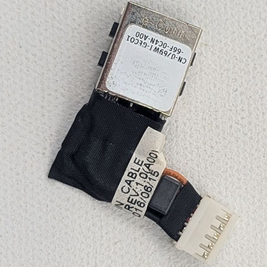 [0796WT] Разъем Питания С Кабелем 0796wt, Dc30100vt00, Dell