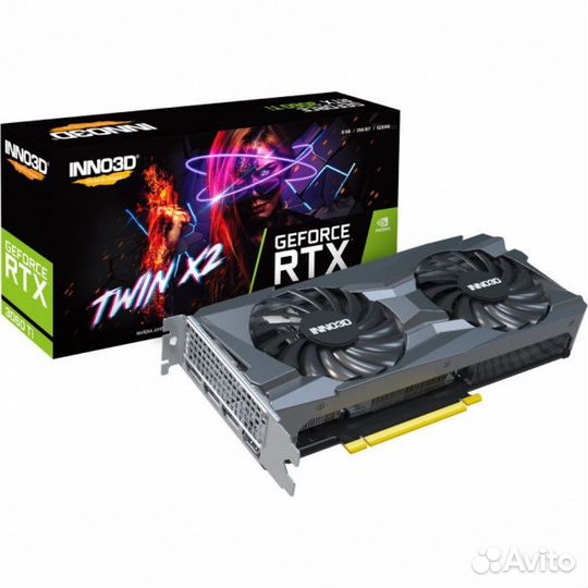 Видеокарта Inno3D GeForce RTX3060 Ti Twin X 526269
