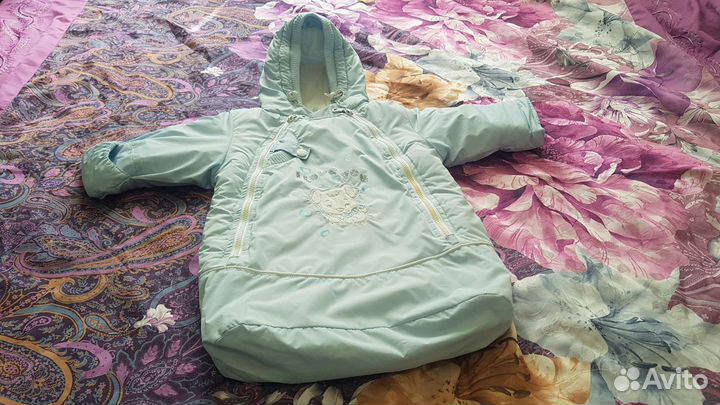 Конверт комбинезон для новорожденного