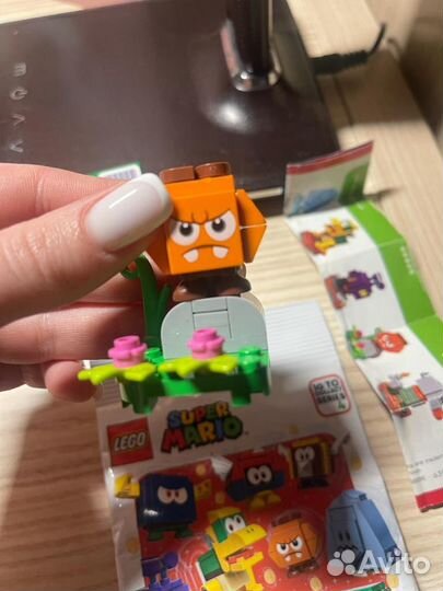 Lego mario фигурки