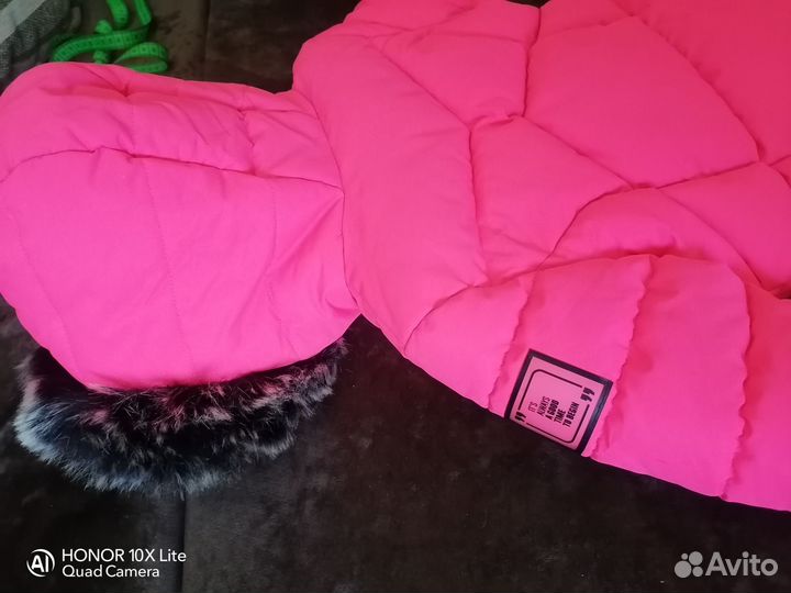 Зимняя куртка для девочки 98р