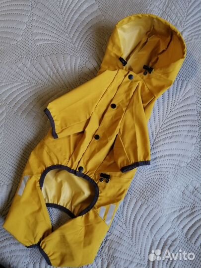 Комбинезон дождевик для собаки средней породы