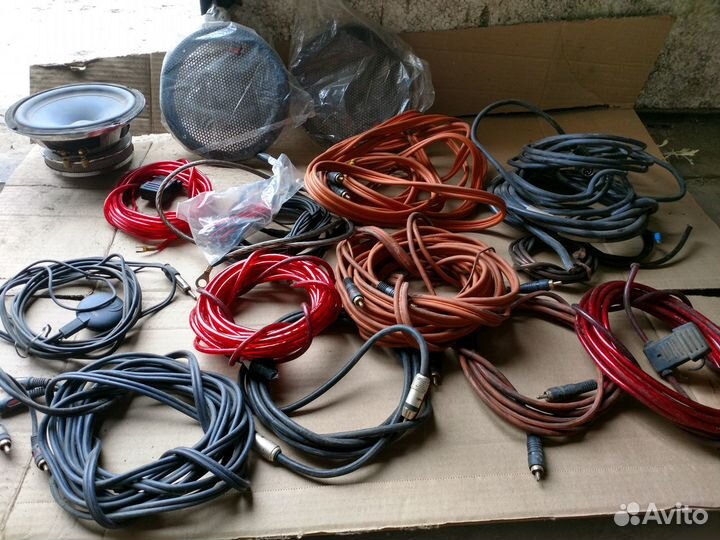 Провода для сабвуфера, усилителя