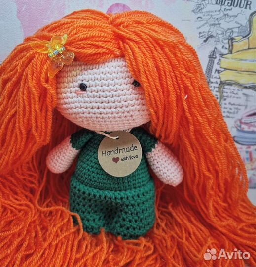 Вязаная кукла