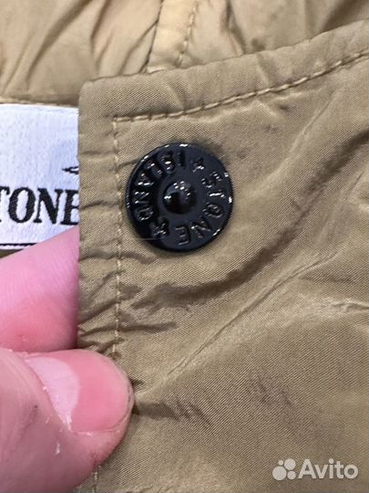 Пуховик зимний stone island