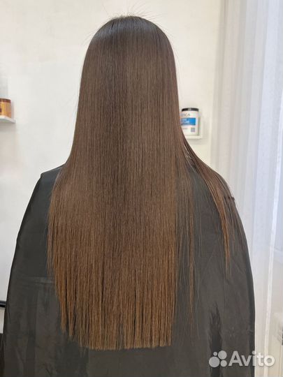 Кератиновое выпрямление волос/полировка/ботокс