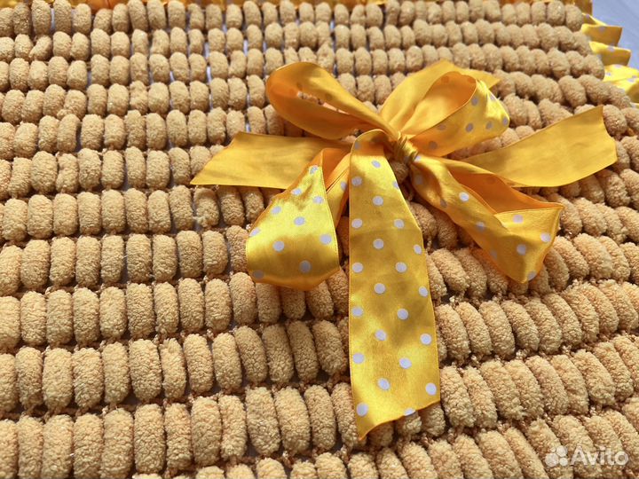 Плед детский вязаный ручная работа