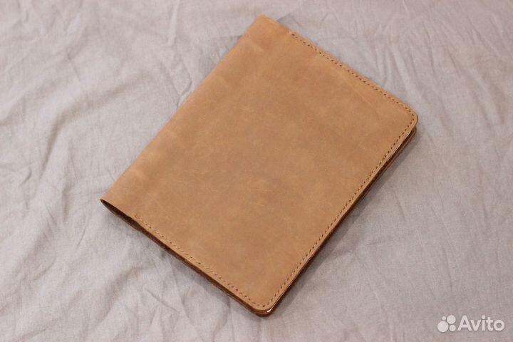 Ежедневник А5 на кольцах. Ручная работа. Нат.кожа