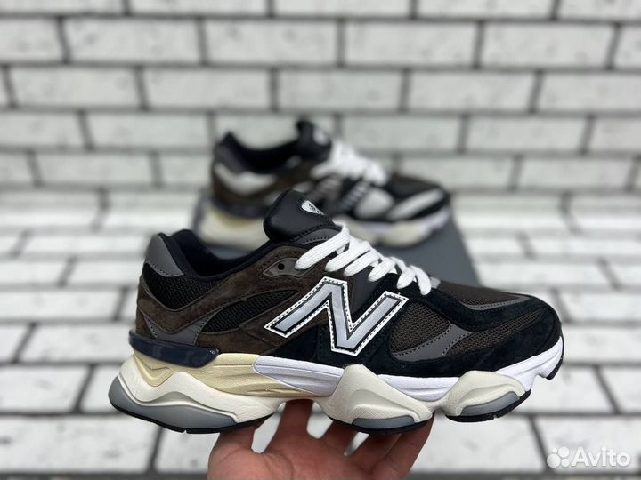 Кроссовки New Balance 9060 Brown Black (36-45)