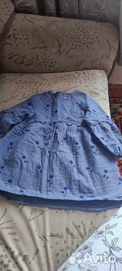 Платье для девочки 98 104 zara