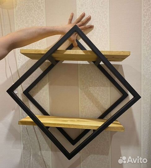 Полки в стиле Лофт