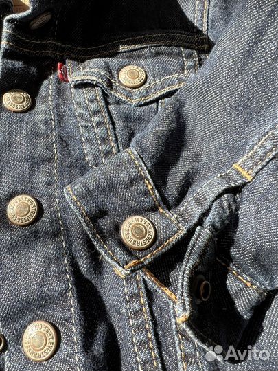 Джинсовая куртка levis детская 12 мес