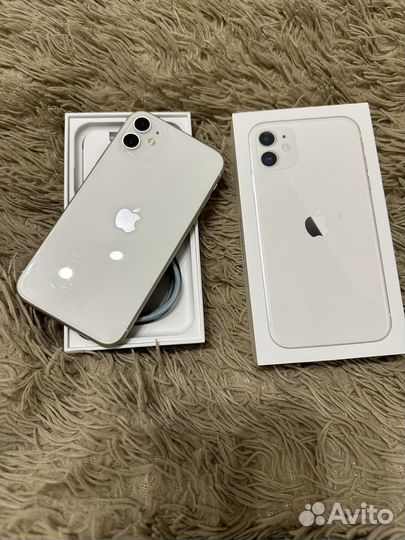 iPhone 11 128 gb white ростест