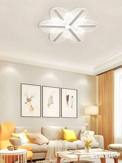 Светодиодная люстра ritter потолочная с пу