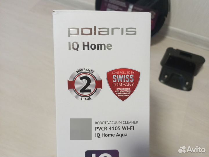 Робот пылесос polaris pvcr 4105