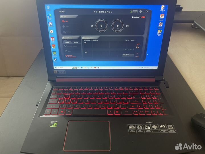 Игровой ноутбук Acer Nitro 5 GTX1050/i5 8300H