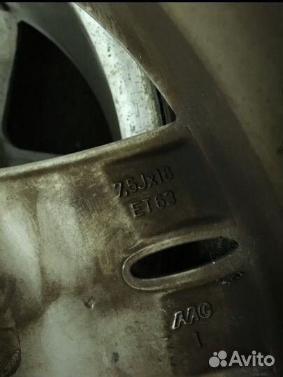 Литые диски Mercedes r18