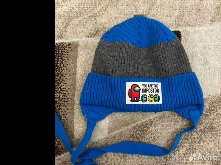 Шапка для мальчика демисезонная