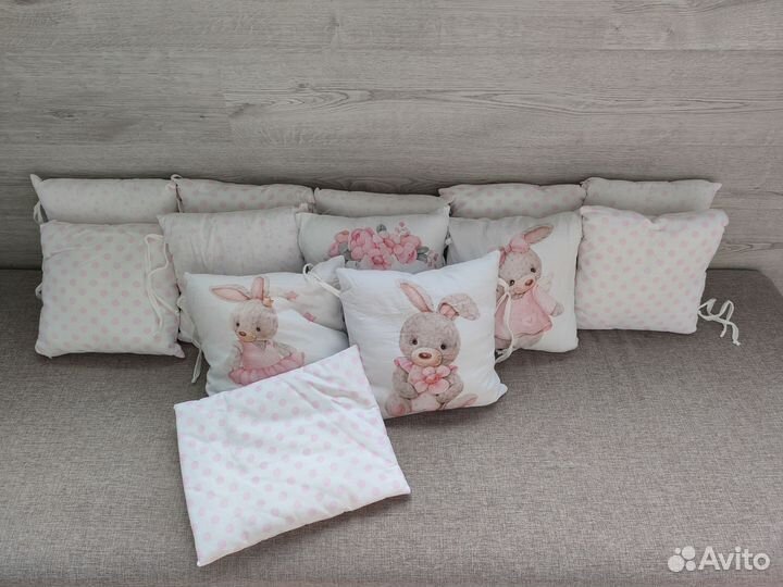 Бортики в детскую кроватку