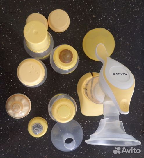 Medela бутылочки, молокоотсос, накладки