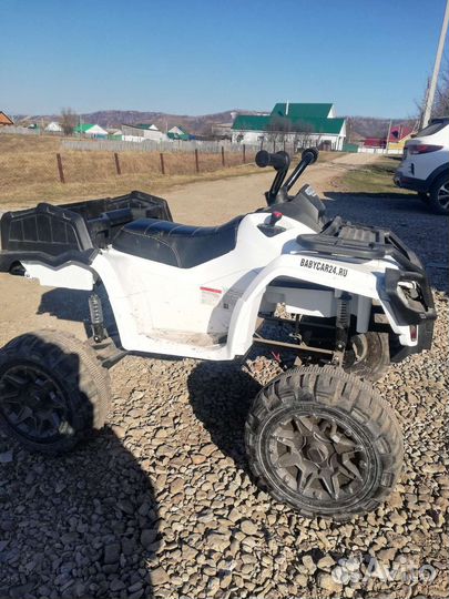 Квадроцикл Grizzly Next 4x4 White 12v