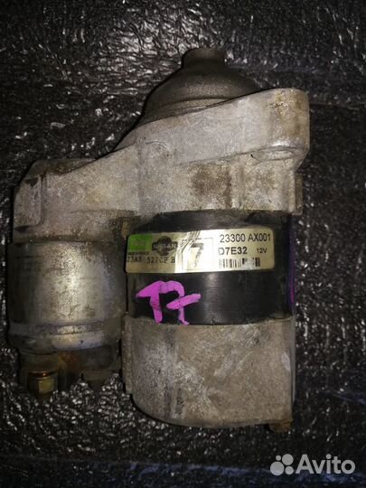 Стартер nissan Note (E11)